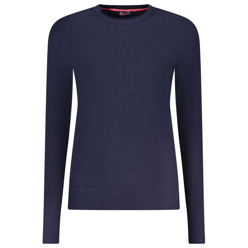 Norway 1963 Blue Polyester Sweater